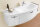 Burgbad Diana Line Mineralguß Waschtisch mit Unterschrank weiß 920 x 400 x 485mm